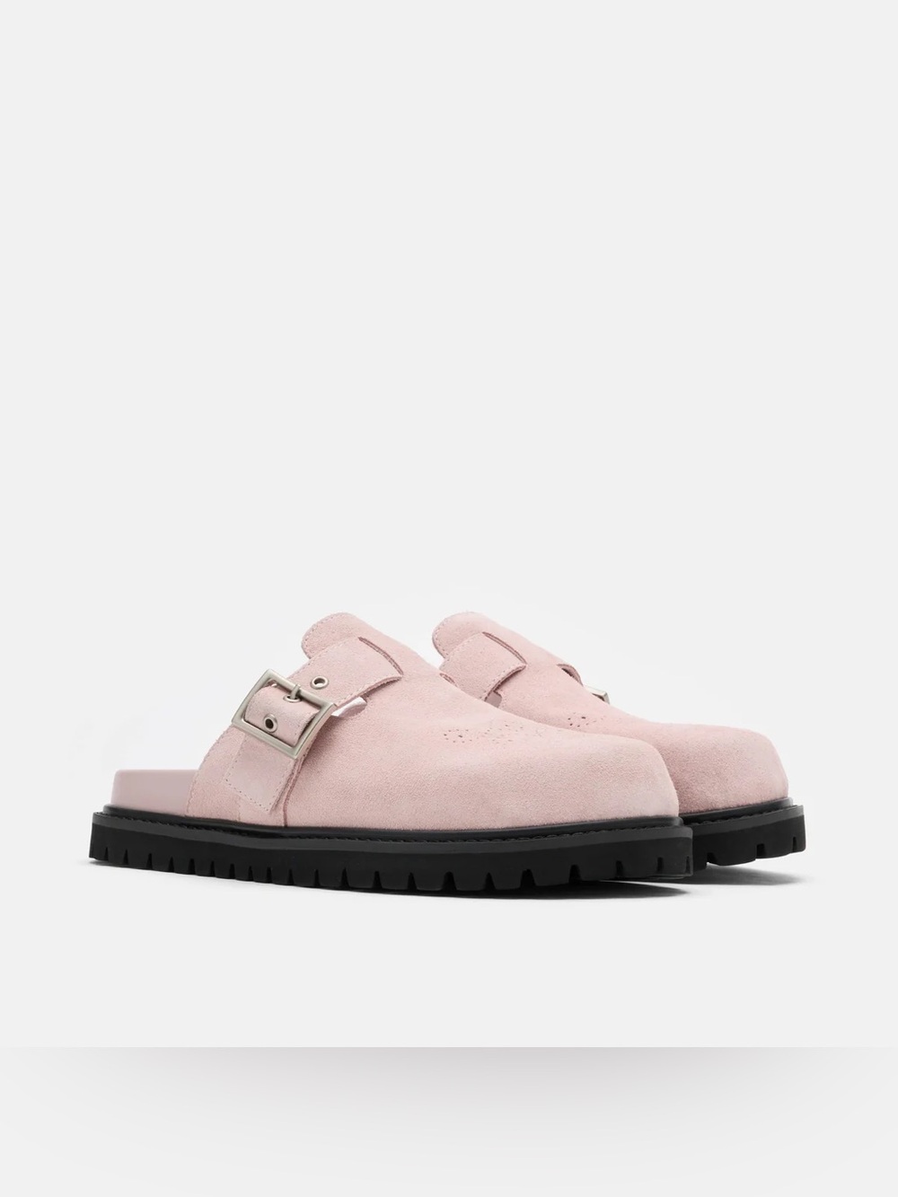 MARC NOLAN- Ms. Shiloh Pink Suede Clogs Size 9